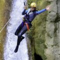 tyrolienne canyoning clue saint auban esteron